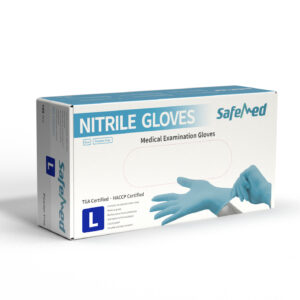 Disposable Nitrile Gloves - Large Size x Box