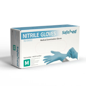 Disposable Nitrile Gloves - Medium Size x Box