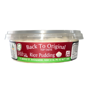 Rice Pudding with Cinnamon